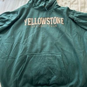 Yellowstone National Park Vintage Hoodie XXL